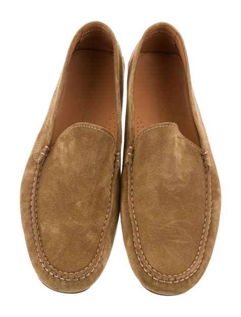 men's suede driving moccasins.